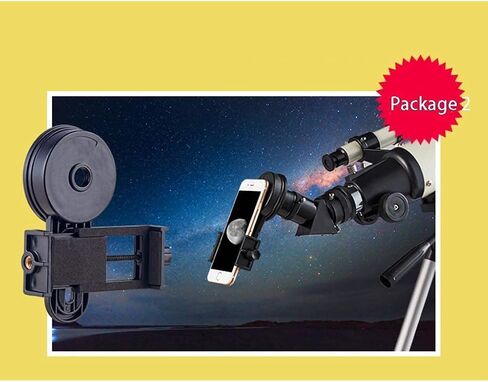 التلسكوب المنكسر للأطفال التلسكوبات المحمولة مع العدسة 20 مم/10 مم لفتحة نطاق السفر المبتدئين 70 مم مع ترايبود وحقيبة عائلة لطيفة (الحزمة 1) in Kuwait