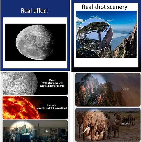 التلسكوب المنكسر للأطفال التلسكوبات المحمولة مع العدسة 20 مم/10 مم لفتحة نطاق السفر المبتدئين 70 مم مع ترايبود وحقيبة عائلة لطيفة (الحزمة 1) in Kuwait