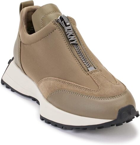 DKNY Women's Platform Mixed Material Slip-on Sneaker in Saudi Arabia