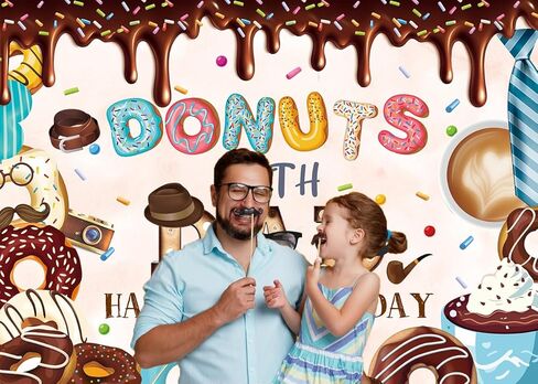 الكعك مع Banner Banner Backdrop 7x5ft عيد الأب السعيد خلفية أفضل أبي من أي وقت مضى آباء يوم ديكور الحفلات مستلزمات الصور الدعائم in Kuwait