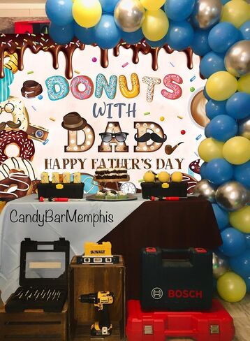 الكعك مع Banner Banner Backdrop 7x5ft عيد الأب السعيد خلفية أفضل أبي من أي وقت مضى آباء يوم ديكور الحفلات مستلزمات الصور الدعائم in Kuwait