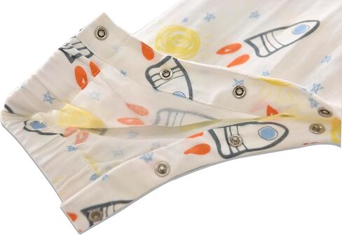 كيس نوم من القطن العضوي - 3 حزمة قابلة للارتداء ، 0.5 كيس نوم أكمام قابلة للتنفس لطفل صغير in Kuwait