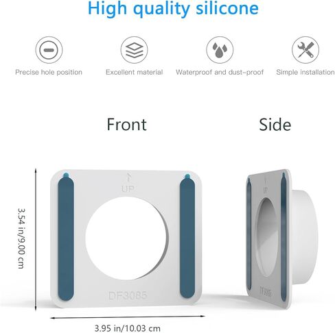 Holaca Window Mount for Google Nest Cam Indoor (Wired) -2nd Gen ، Mount inshesive for Google Nest Cam Indoor (Wired) -2nd Gen (White) in Kuwait