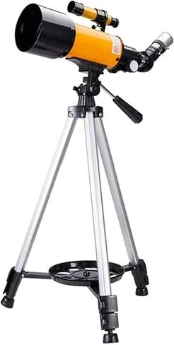 التلسكوب الفلكي النجوم HD Telescope للأطفال والطلاب التلسكوبات للبالغين فتحة 70 مم 400 مم تركيب B (الحزمة 3) in Saudi Arabia