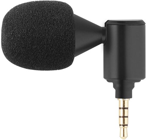 MINI MIC للهاتف الذكي Mini Plug-in Smartphone Microphone Microphone Mic Mic Cardioid Type-C Plug 90 ° زاوية قابلة للتعديل مع الزجاج الأمامي 2 مساءً للهواتف الذكية البث المباشر Vlog Singin in Kuwait