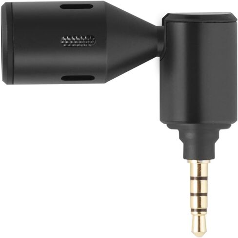 MINI MIC للهاتف الذكي Mini Plug-in Smartphone Microphone Microphone Mic Mic Cardioid Type-C Plug 90 ° زاوية قابلة للتعديل مع الزجاج الأمامي 2 مساءً للهواتف الذكية البث المباشر Vlog Singin in Kuwait
