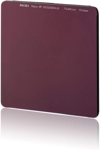 NISI ND64 75x80mm IR ND Filters | 6 توقف عدسة الكثافة المحايدة مرشح للأنظمة 75mm | التعرض الطويل والتصوير الفوتوغرافي للمناظر الطبيعية in Kuwait