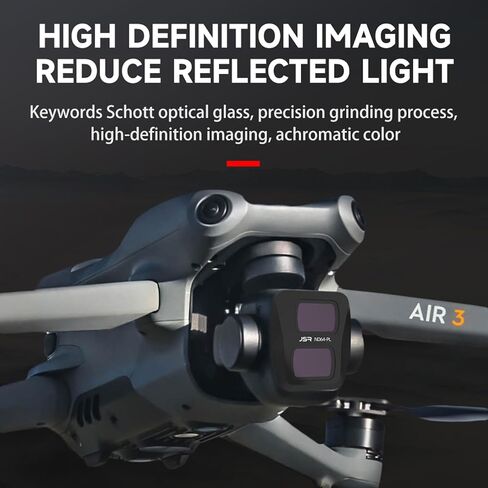 مرشح عدسة كاميرا الألومنيوم ، مرشحات الطائرات بدون طيار متعددة المغلفة لـ DJI Air 3 Drone Camera Lens Assories in Kuwait