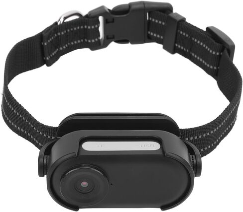 ACOUTO HD MY PET CAMERA CAMERT 1080P تسجيل زاوية واسعة من الهز ، بطارية طويلة الأمد ، شاشة ملونة مغناطيسية 0.96 بوصة ، لركوب الدراجات في الهواء الطلق (أبيض) in Saudi Arabia