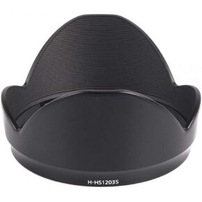 HaizEr Replacement New Lens Hood VYC1084 For Panasonic Lumix 12-35mm f/2.8 H-HS12035 H-HSA12035 For DMC-GX8 DC-G9 DMC-GH4 DMC-GH3, black