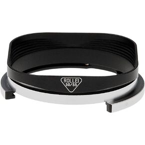 Fotodiox Pro Replacement Lens Hood for Rollei TLR Camera w/ 50mm F4 Take Lens, Bay IV Schneider Kreuznach Super-Angulon 50mm f/4 HFT Lens Size IV