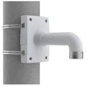 01473-001, T91B67 Alum Pole Mount for Fixed Dome Cameras, for Poles with 65-165mm Dia, in/Out Door