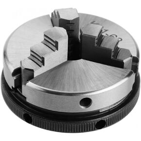 1pc 3-Jaw Metal Lathe Chuck K01-63/M14 Manual Self-Centering Lathe Chuck for Woodworking Drill Chuck