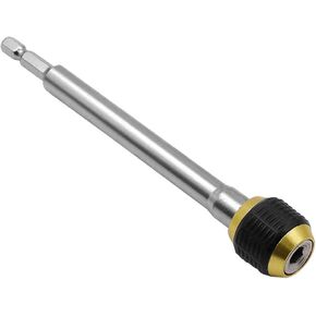 Hexagonal Handle Quick-Change Joint Electric Drill Bit Connecting Rod Bar Strong Toughness Metal Portable Drill Chuck(300mm)