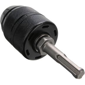 Keyless Drill Chuck SDS Chuck Adapter Heavy Duty 13mm 1/2-20UNF Keyless Drill Chuck with SDS Adaptor Hand Tool Drill Chuck