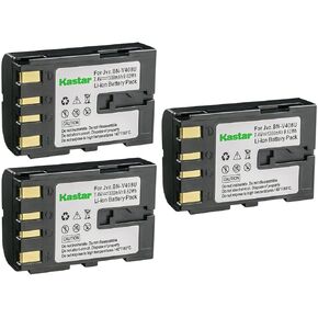 Kastar BN-V408 Battery 2-Pack Replacement for JVC GR-DVF305, GR-DVF505, GR-DVL100, GR-DVL100U, GR-DVL105, GR-DVL105U, GR-DVL107, GR-DVL107U, GR-DVL108, GR-DVL109, GR-DVL120, GR-DVL140 Camera