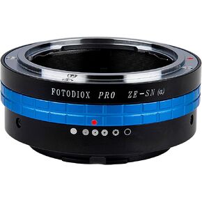 Fotodiox Pro Lens Mount Adapter, for Mamiya ZE (35mm) Lens to Sony Alpha DSLR Cameras