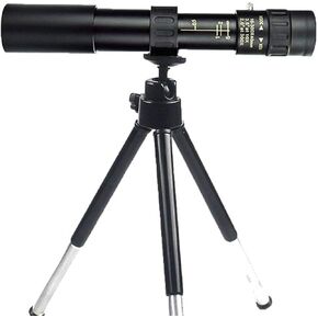 Monoculars Telescope High Power Original Binoculars 10-30x25/PF-003 Zoom Monocular Telescope Pocket Binoculo Optical Prism Scope for Adult Bird Watching Outdoor Travel Binoculars (Pf 003 with Tripod