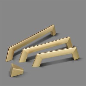 Modern Gold Furniture Handle Kitchen Handles Dresser Knobs Cabinet Handles Drawer Knob Cupboard Pulls 1Pcs (Color : GP-96mm)