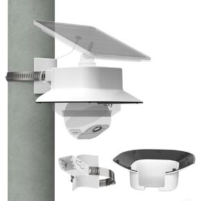 Outdoor Pole Mount and Rain Cover for eufy SoloCam E30 and 4G LTE Cam S330, No-Drill Mounting Kit