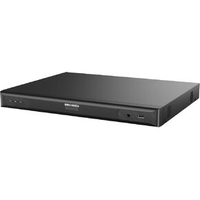 12MP 32 Channel AI NVR, IP Network Video Recorder Supports 12MP/8MP/6MP/5MP/4MP/3MP IP Cameras, Face Detection, Human/Vehicle Detection, 2-SATA Up to 20TB (No HDD, No PoE Ports) IN232P00