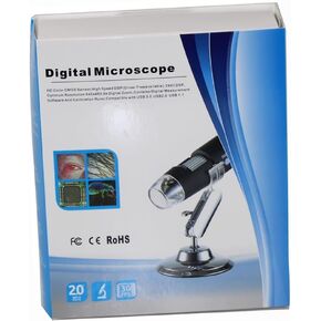 Microscope Accessories Kit Mega Pixels 1000X 8 LED Digital Microscope USB 2.0 Camera Microscopio Microscope Slides