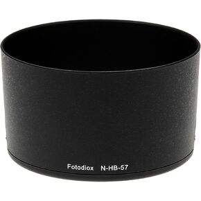 Fotodiox Protective Lens Hood - Compatible with AF-S 55-300mm f/4.5-5.6G IF-ED VR Lens (Similar to HB-57)