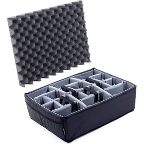 CVPKG Presents Grey Padded Divider Set for Pelican 1550.