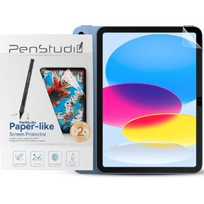 Paper-Feel Screen Protector for iPad 10, Anti-Glare Matte PET Film for Drawing & Note-Taking, Paper-like Texture, Anti-Fingerprint, Fast Response, iPad 10 Accessories