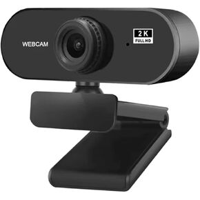 2K 1080P 720P 480P Webcam with Builts in Noise Reduction Microphones and Auto Focused for Video Conferencing and Streaming