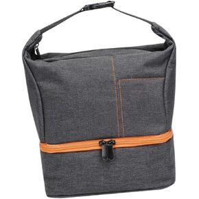 NUOBESTY Camera Storage Bag Shockproof Lens Pouch for DSLR Durable Dual Compartment Design for Camera Lens Photography Accessory