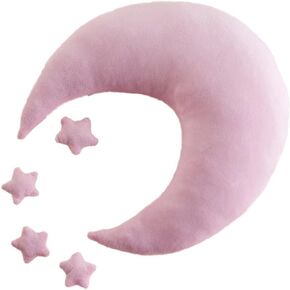 Sanfly Newborn Photography Props Moon Star Posing Aid Pillow Set Posing Beans Bag Cushion Baby Photo Props Accessories