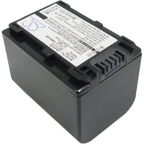Compatible with Battery Sony HDR-XR350, HDR-XR350E, HDR-XR350V, HDR-XR350VE, HDR-XR500V, HDR-XR500VE, HDR-XR5200VE, HDR-XR520V, HDR-XR550, HDR-XR550E