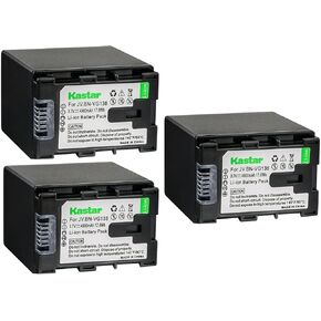 Kastar BN-VG138 Battery 2-Pack Replacement for JVC GZ-MS250BU GZ-MS250BUC GZ-MS250BUS GZ-MS250U GZ-HM30 GZ-HM30BU GZ-HM30U GZ-HM33 GZ-HM35 GZ-HM35U GZ-HM40 GZ-HM50 GZ-HM50U GZ-HM65 GZ-HM300 Camera