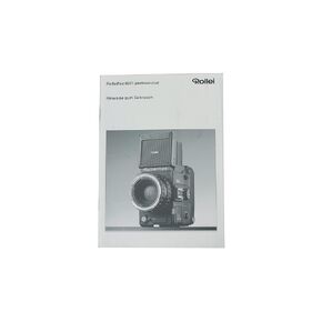 6001 دليل تعليمات Rolleiflex Rolleiflex
