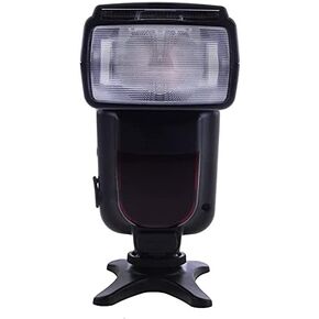 Manual LCD Display Universal Flash Speedlite Compatible with Nikon, Canon, Panasonic, Leica, Fujifilm, Pentax, Olympus, & Sony (Select Models) DSLR's