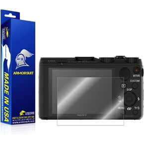ArmorSuit Sony DSC-HX50V Camera Screen Protector Full Coverage MilitaryShield Screen Protector for Sony DSC-HX50V Camera - HD Clear Anti-Bubble Film