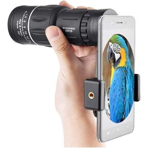 Monoculars Telescope High Power Telescope 40x60 Professional Monocular Zoom Binoculars Night Optic Scope Big Vision Binoculars (No Spring Clip)