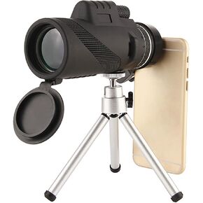 Monoculars Telescope High Power Telescope 40x60 Monocular High Powered Telescope Mobile Phone Telescope, Great for Bird Watching Hiking Camping Wildlife for Adult Binoculars