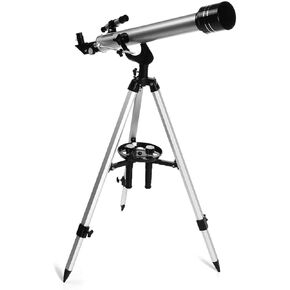 Astronomical Telescope 525x High Magnification Astronomical Refractive Telescope with Tripod (Color : White Size : 113x7.4cm)