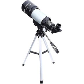 Adults Kids Monocular Telescope with Tripod Finder 150X 70mm Aperture Scope Astronomical Refraction Telescope Best Portable Telescope Beginner Gift for Space Observation Beautiful Home