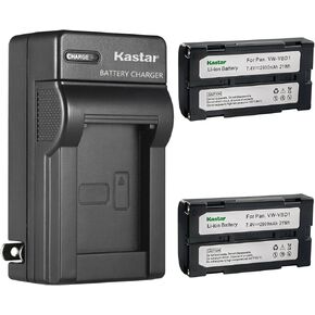 Kastar 1-Pack Battery and AC Wall Charger Replacement for VW-VBD1 Battery, PV-DV Series PV-DV700, PV-DV700D PV-DV710, PV-DV710D PV-DV950 PV-DV1000, PV-SD4090, PV-SD5000, ZG-EZ30U Cameras