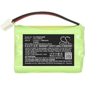 Replacement Battery for V'Tech VM311,VM311-13,VM311-2,VM311-23,fit Part NO:AAA100PS3,BT185645,BT285645 (1000mAh/3.6V)