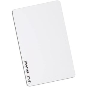 Budgetbadge programped PVC القرب بطاقة للتحكم في الوصول. يستبدل HID 1386 بطاقات ISOPROX II. قياسي 26 بت H10301 تنسيق. (100 حزمة)