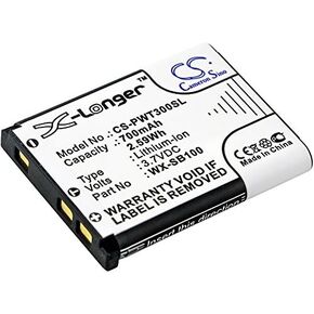 استبدال البطارية Fithood لـ Panasonic Attune II HD3 WX-CH455 WX-ST100 WX-ST300 WX-SB100 (700MAH/3.7V)