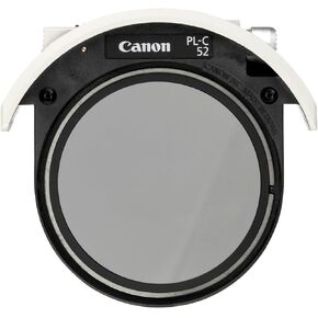 Canon 2585A001 52mm Drop-in Circular Polarizing Filter PL-C 52 (White)