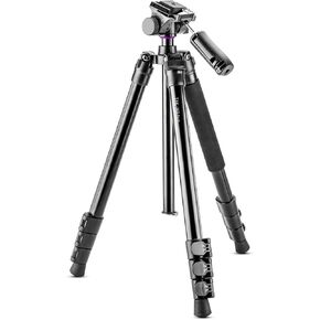 Takama Flip-Zip Tripod Monopod Kit, for Camera andSmartphone with Mount Head and Lightweight Compact Bag for Multi-Functional Photo, Video and Phone Photography
