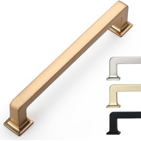 10 Pack 5 Inch Cabinet Handles - Champagne Bronze Cabinet Pulls for Kitchen and Dresser Drawers