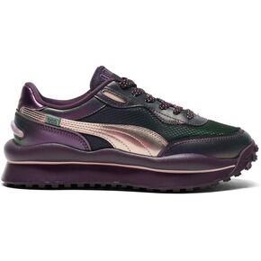 PUMA Womens Style Rider Galactic Lace Up Sneakers Shoes Casual - Purple - Size 10 M