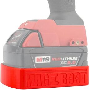 Magnetic Battery Cover/Boot for Milwaukee M18 XC 3.0/4.0/5.0/6.0